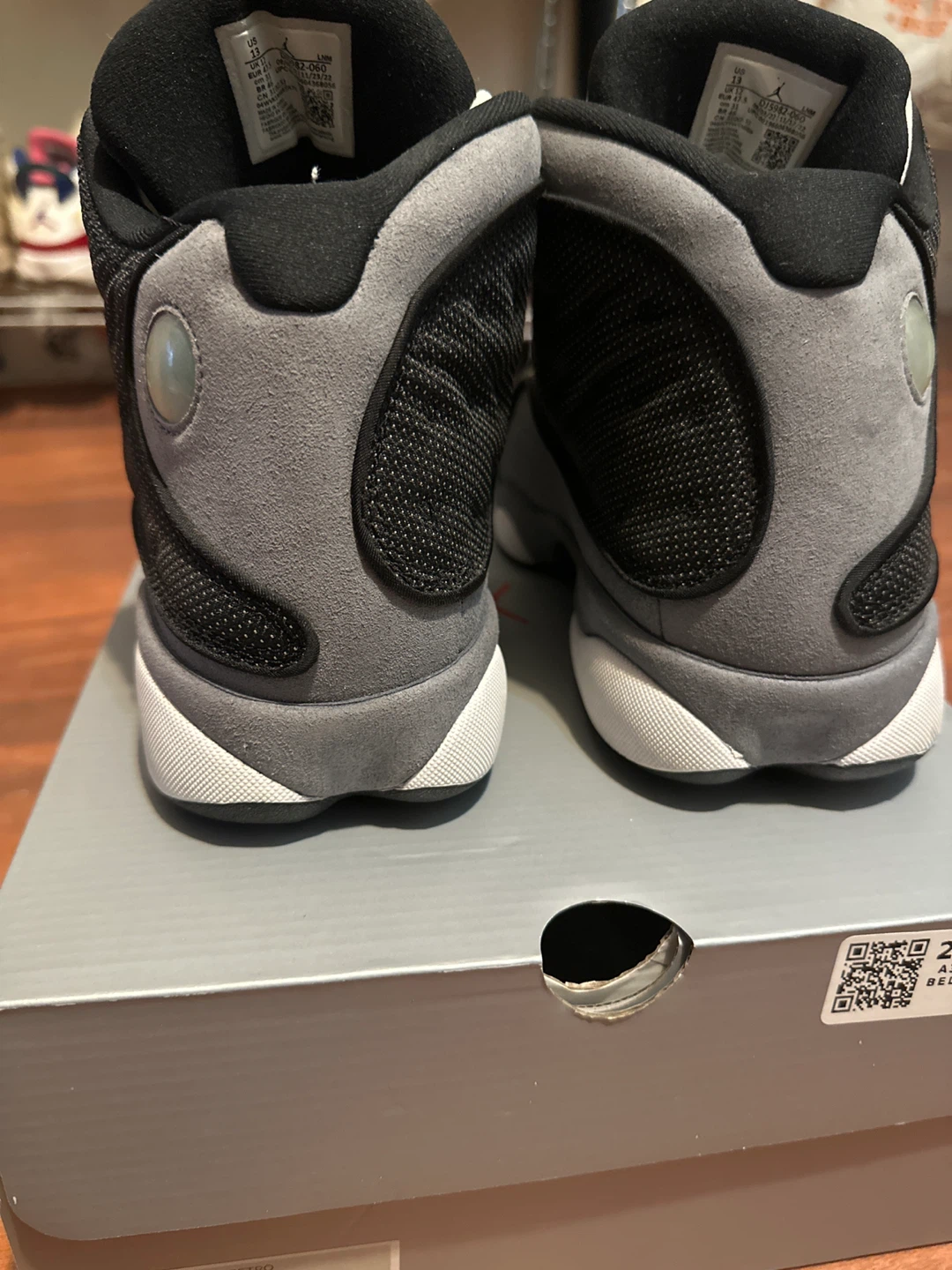 Air Jordan 13 Retro "Black Flint" Sneakers (Size 13) - photo 3