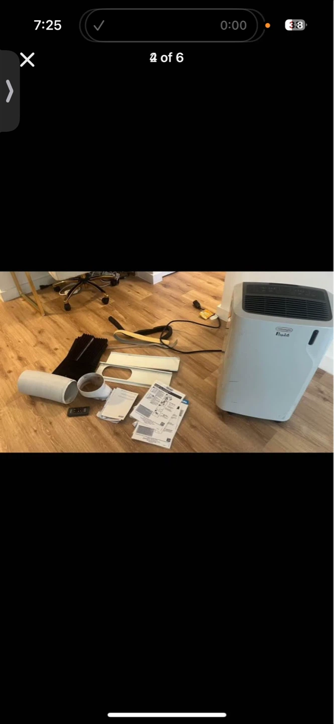 DeLonghi Pinguino PAC EM375WRC-6AL LG Portable Air Conditioner - photo 4
