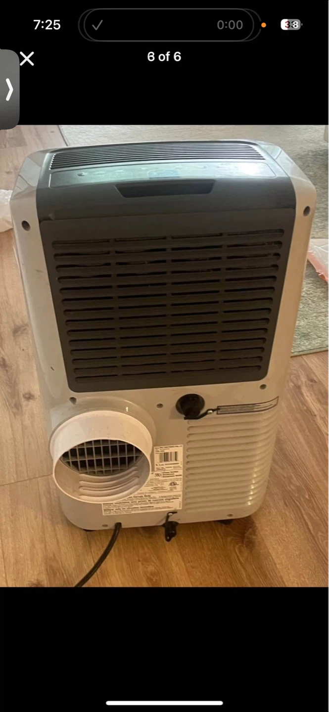 DeLonghi Pinguino PAC EM375WRC-6AL LG Portable Air Conditioner - photo 3