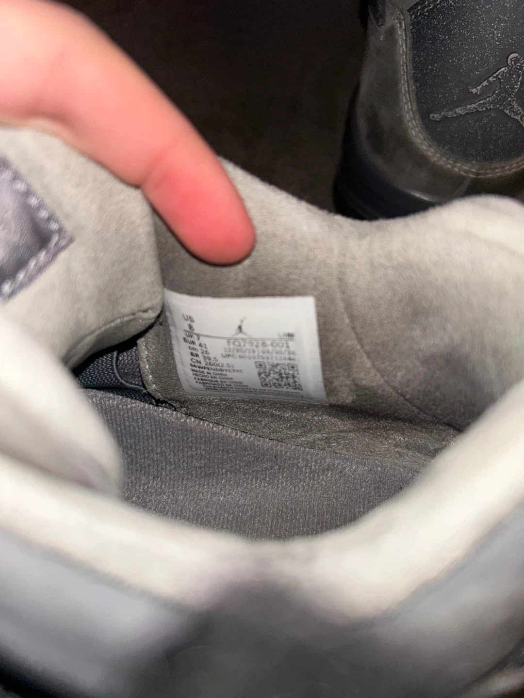 Jordan 4 "Cool Grey" Size 8 - photo 3