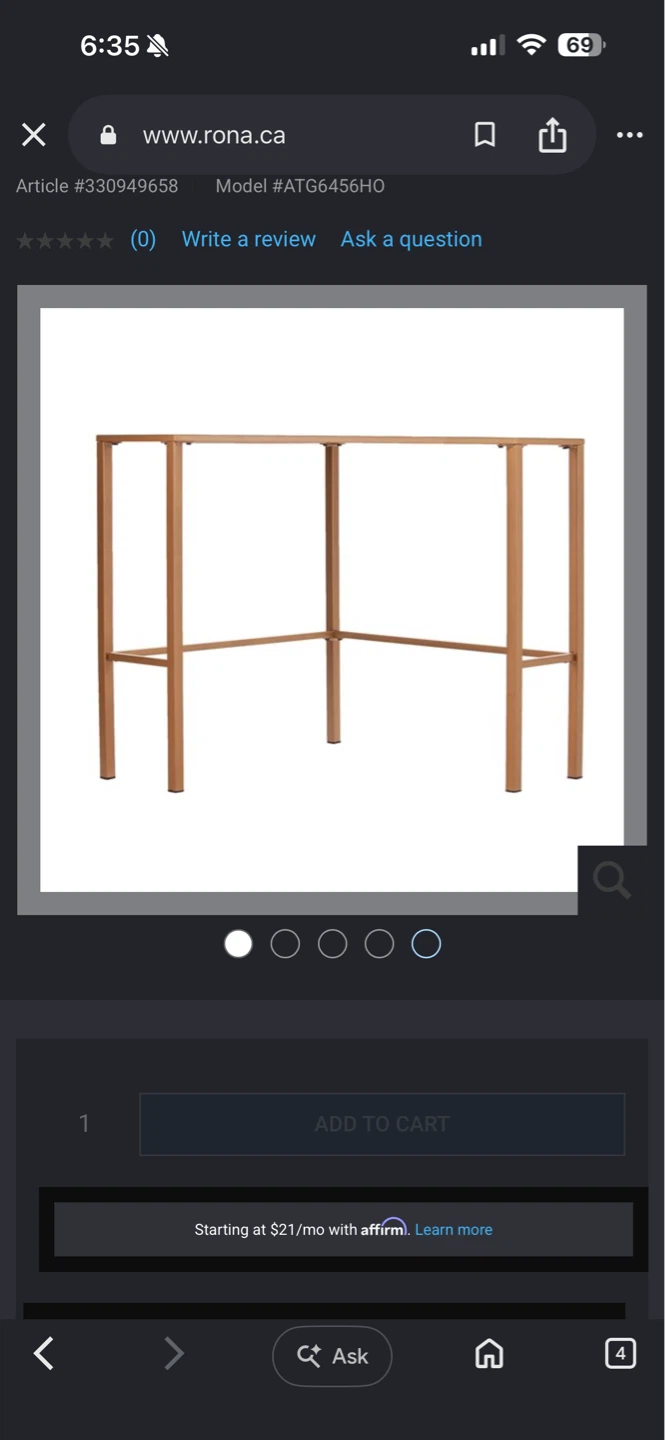 Corner Desk - Glass Top with Gold Metal Frame - photo 4