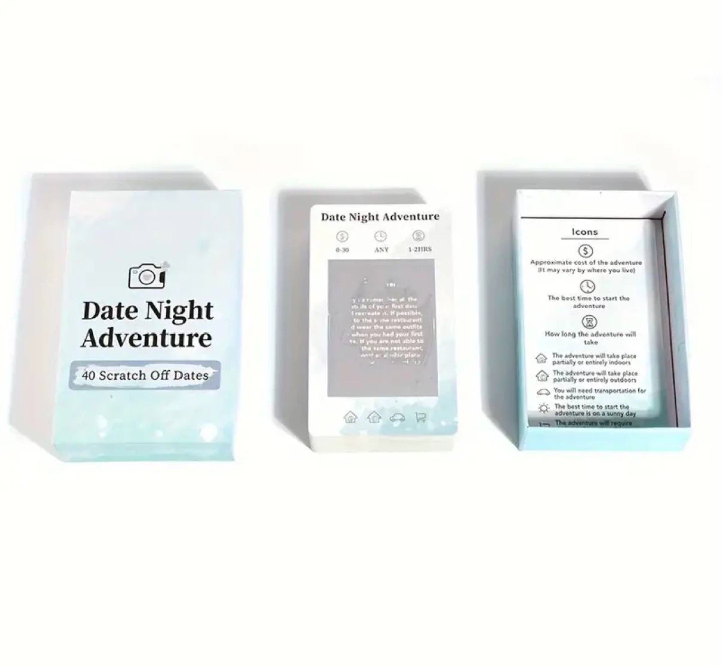 Date Night Adventure Scratch Off Cards - photo 3