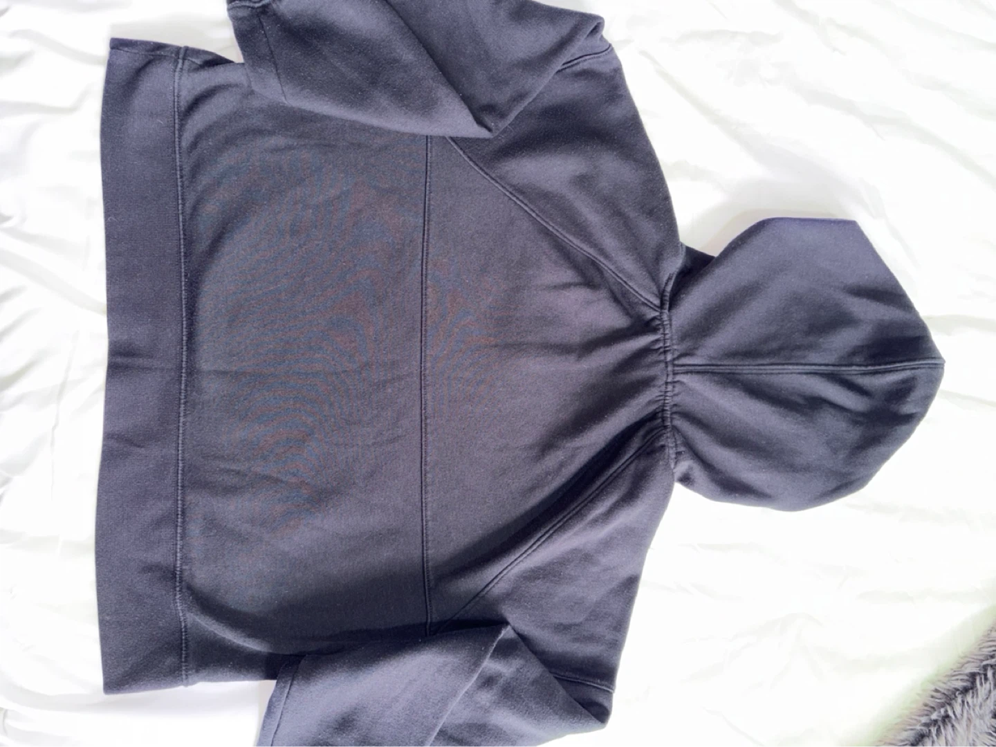Athletic Works Black Quarter Zip Cropped Hoodie - photo 2