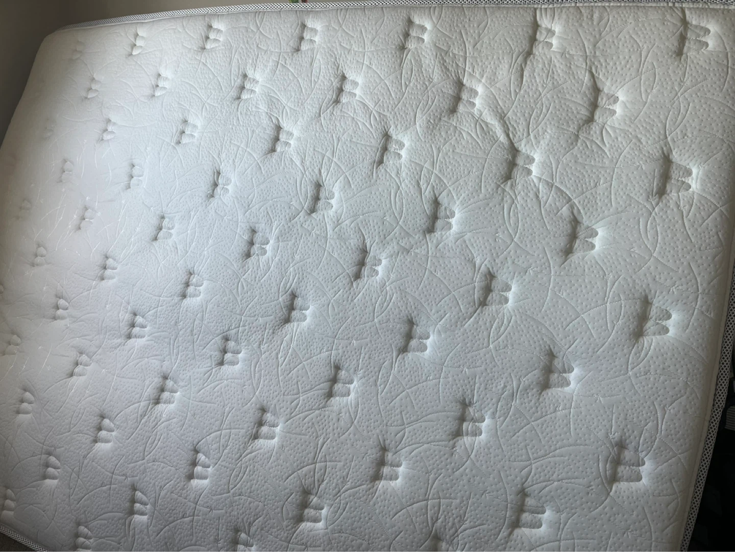 White Quilted Mattress