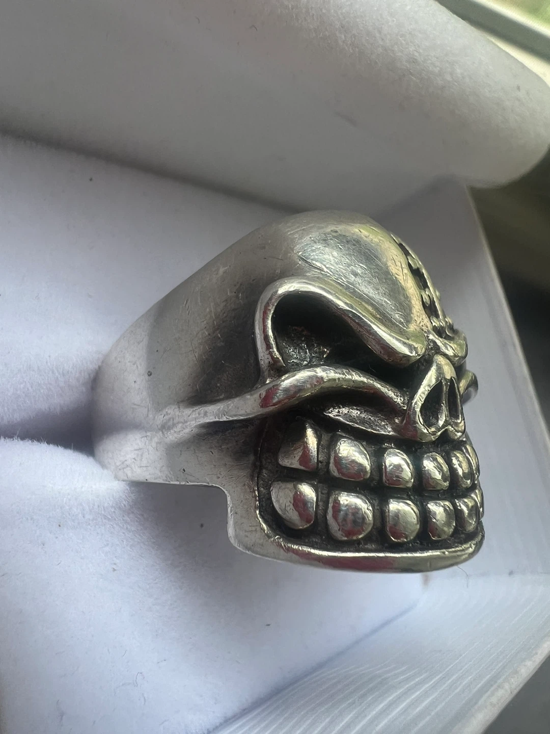 925 Silver Skull Ring - photo 3