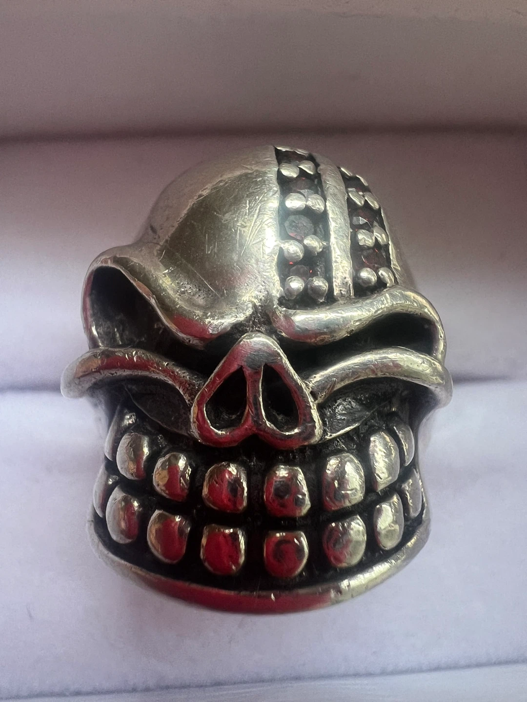 925 Silver Skull Ring - photo 2