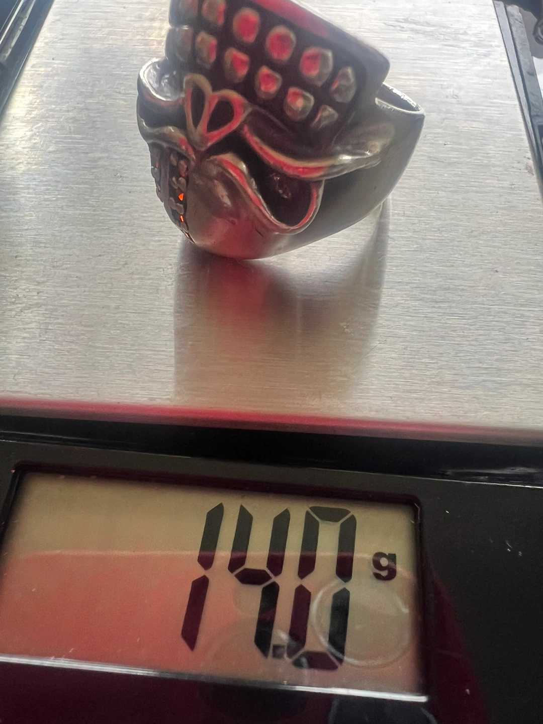 925 Silver Skull Ring - photo 5
