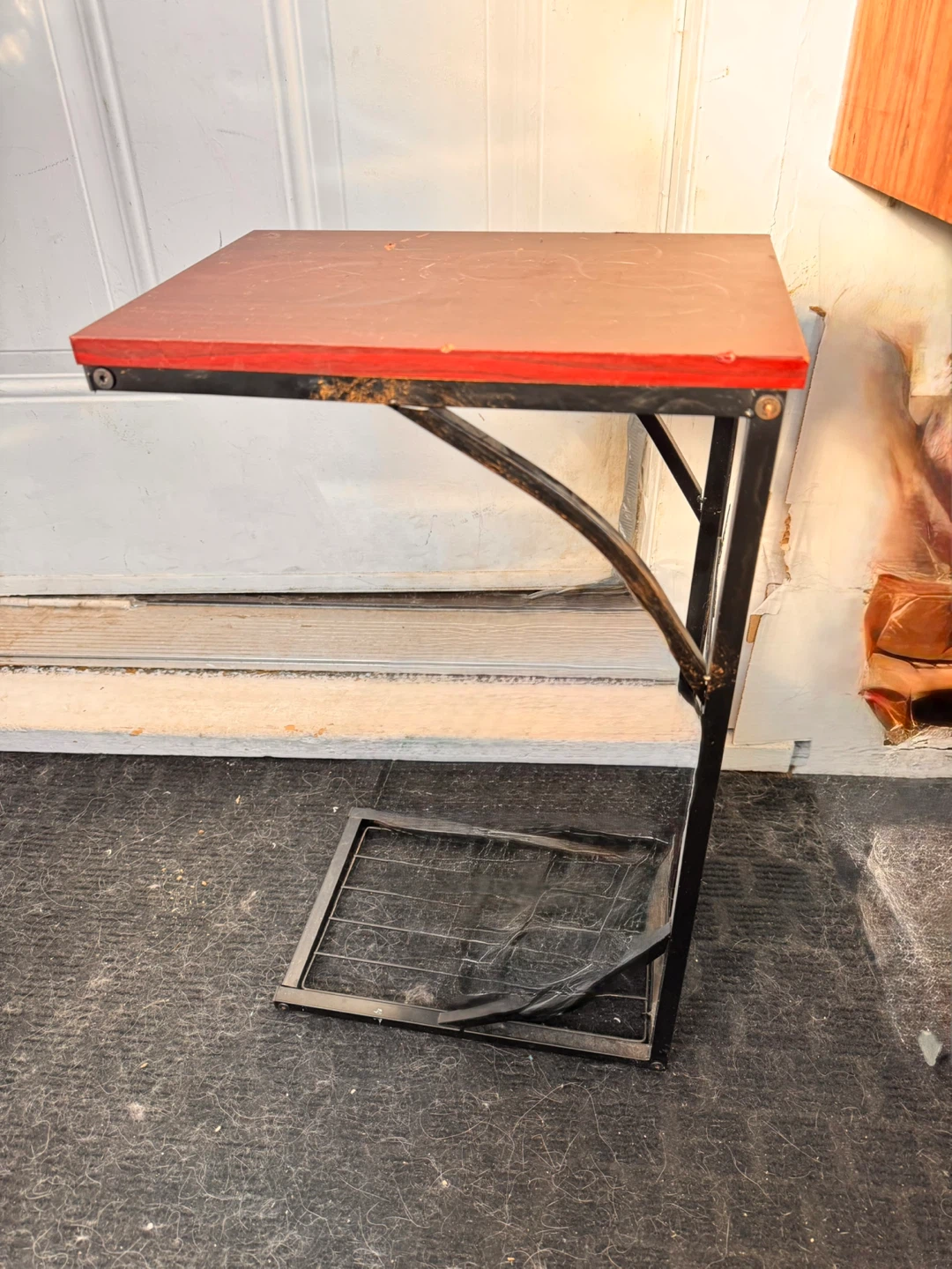 Decorative Metal Leaf plant shelf - photo 3