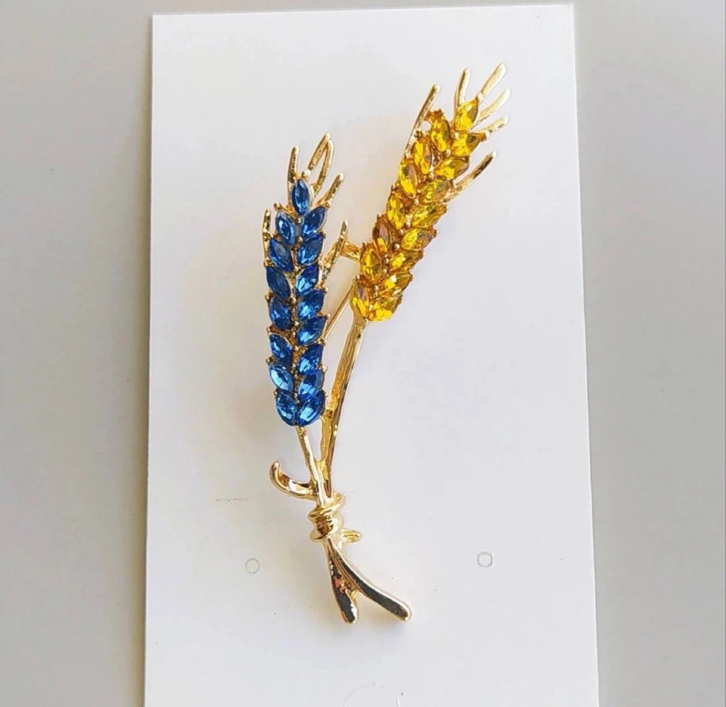 Ukrainian Wheat Sheaf Brooch Pin
