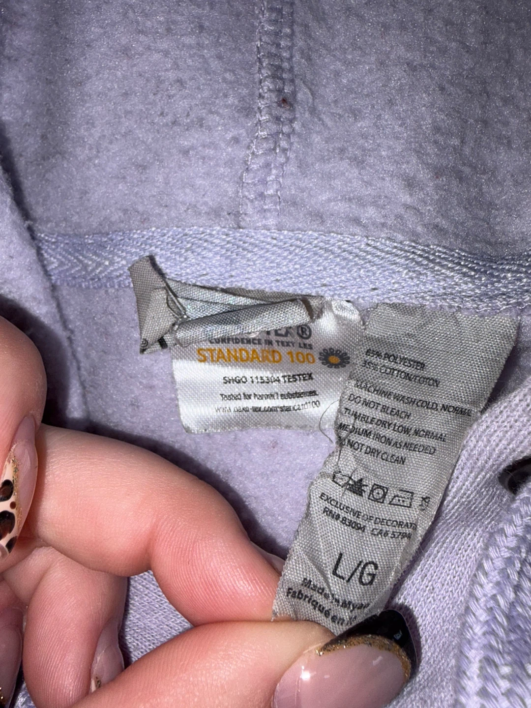 Lilac Car Graphic Hoodie - photo 3