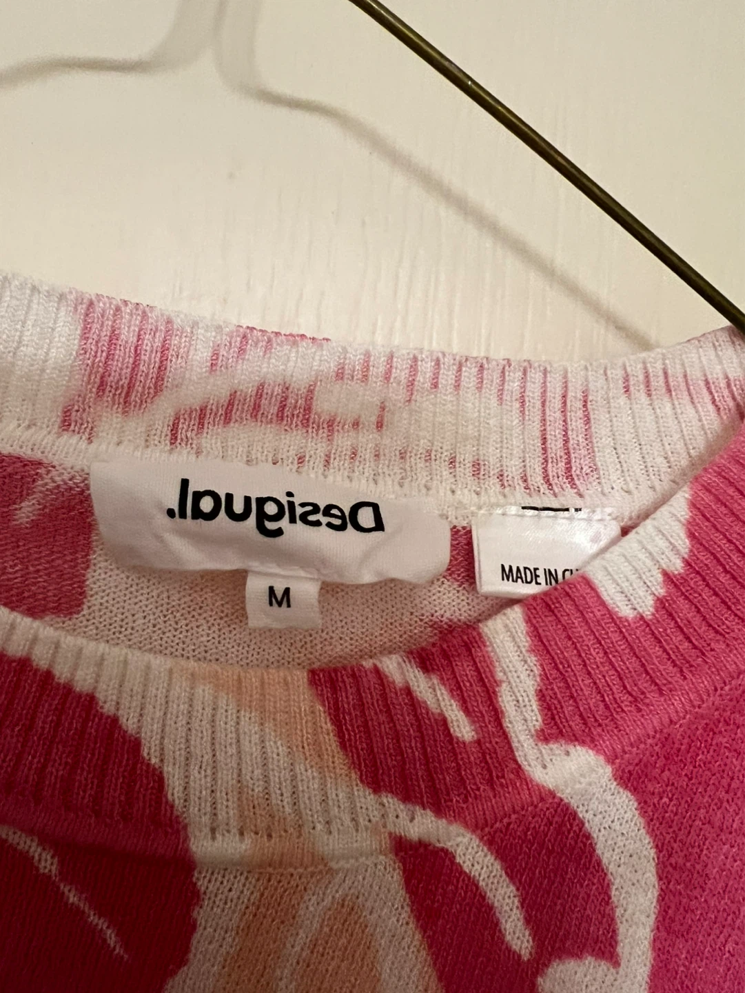 Desigual Women's Butterfly & Floral Print Sweater Size M - photo 2