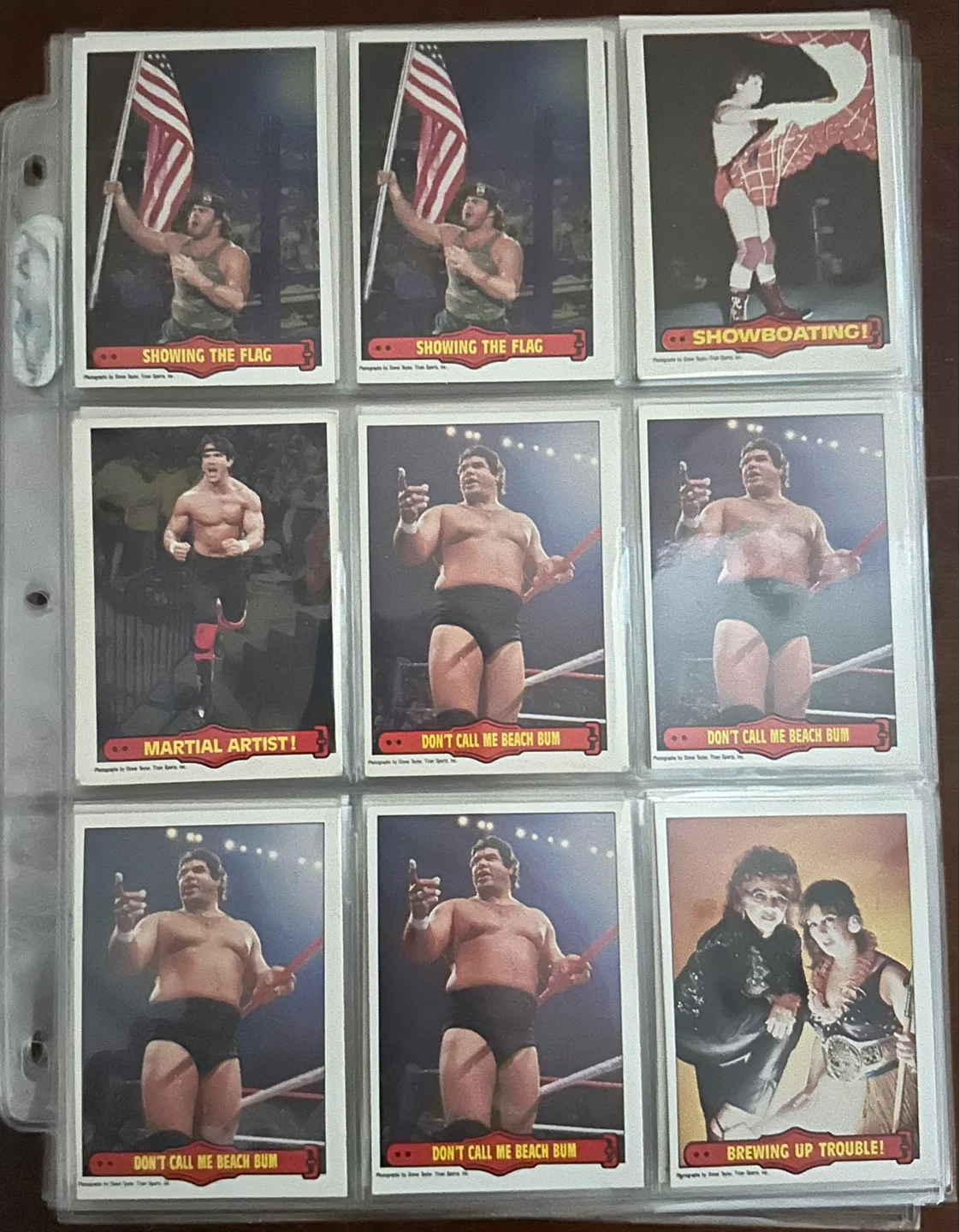 1985 O-PEE-CHEE SERIES 2 WWF WRESTLING SINGLE CARDS
