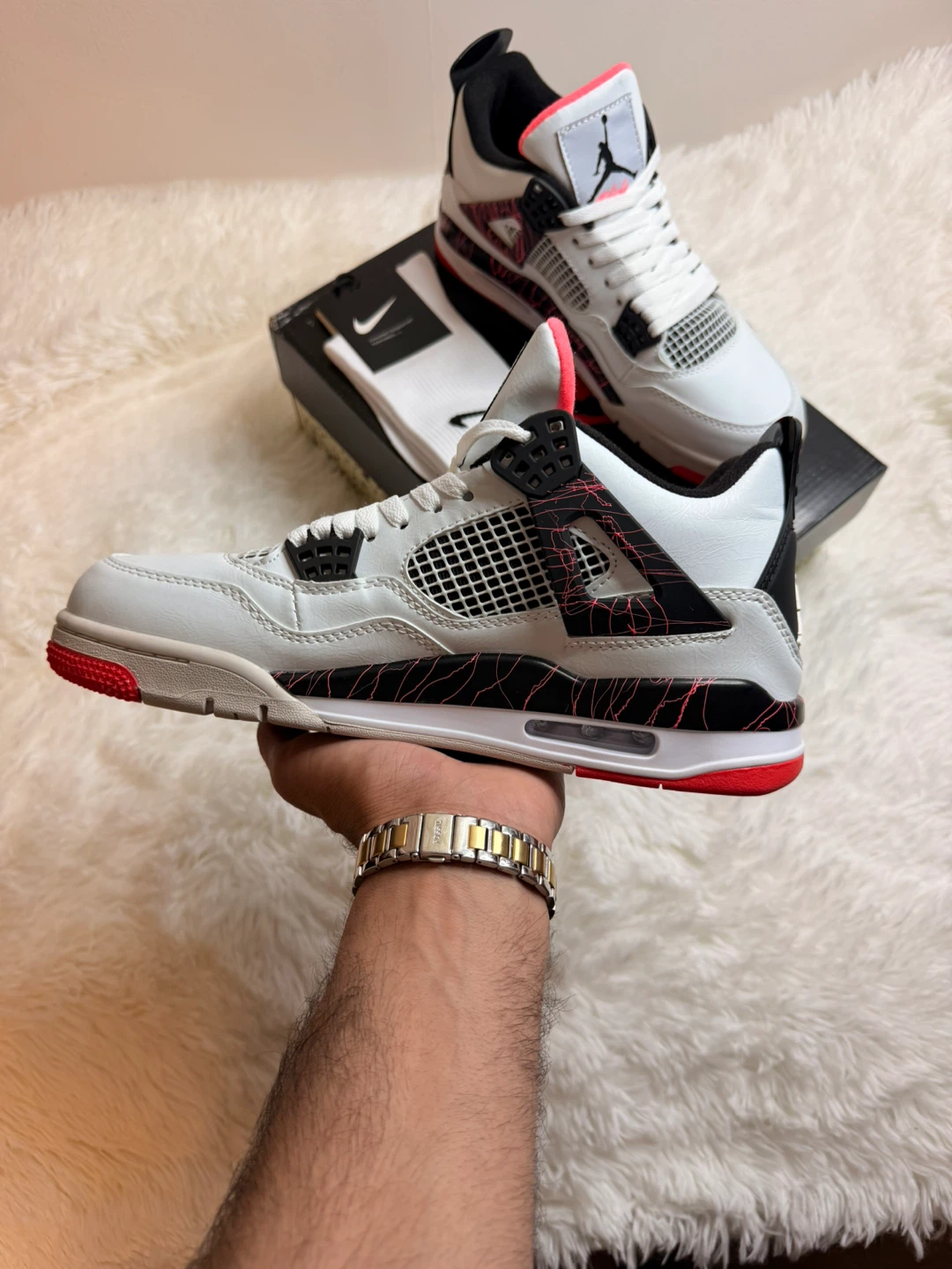 Air Jordan 4 Retro SE 'Craft Photon Dust' Shoes - photo 3