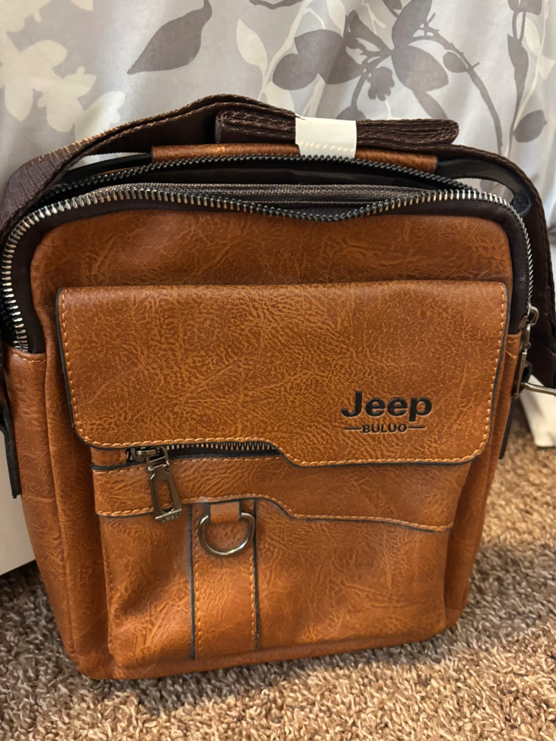 Jeep Buluo Crossbody Bag - Brown