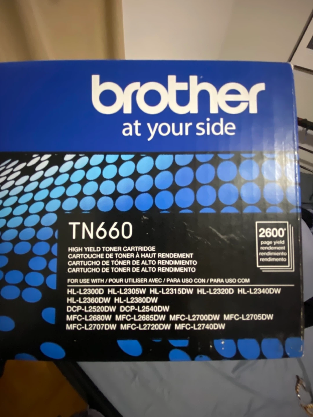 Brother TN660 High Yield Toner Cartridge - photo 2