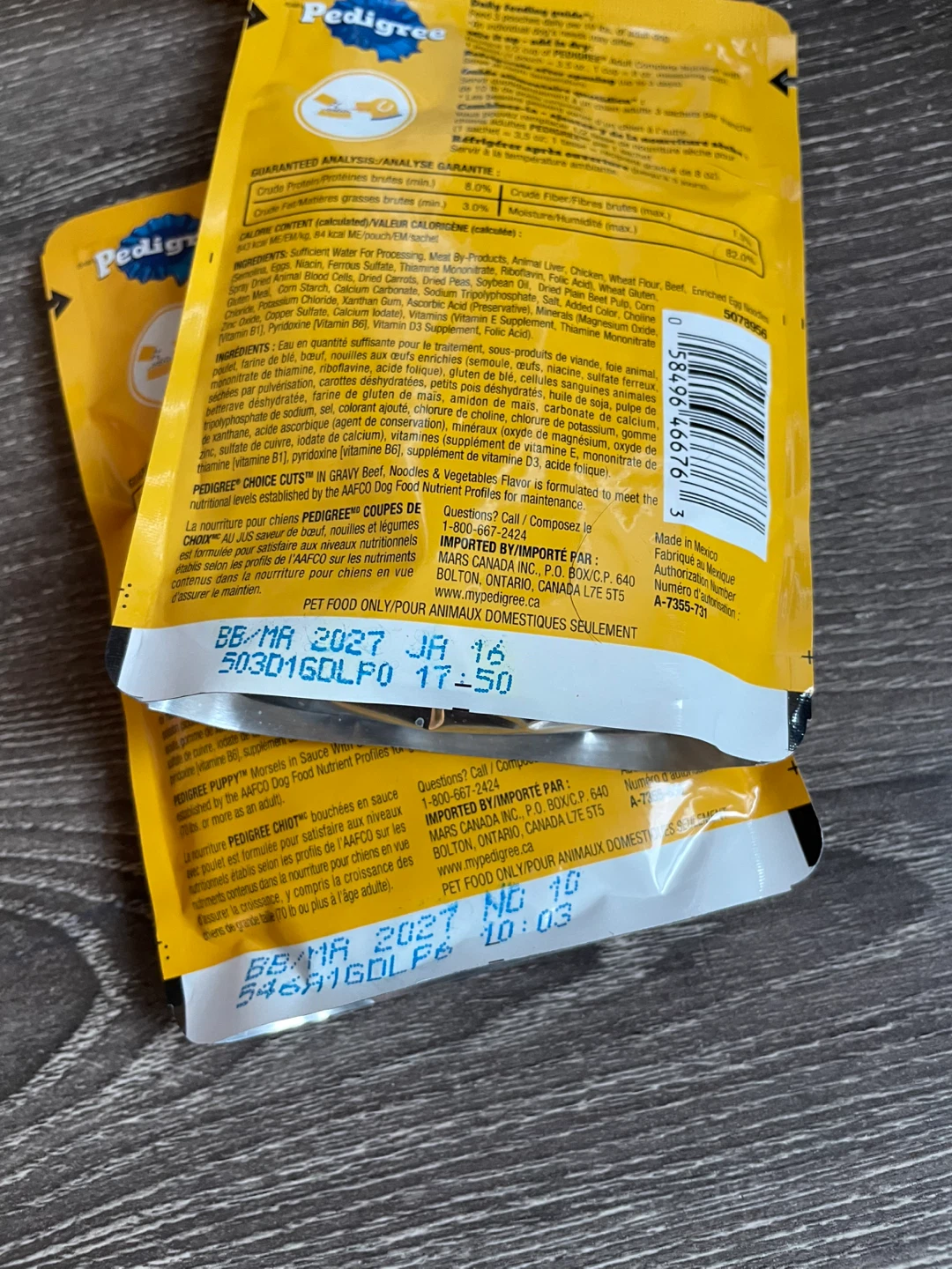 Assorted Wet Puppy Food Lot - photo 2