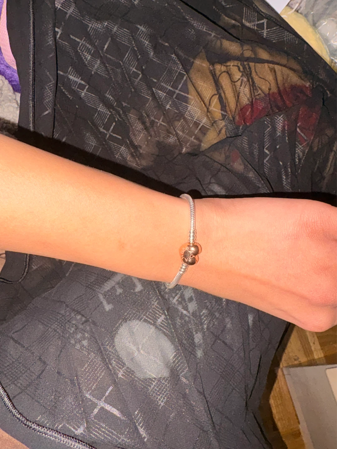 Pandora Sterling Silver Heart Clasp Bracelet - photo 3