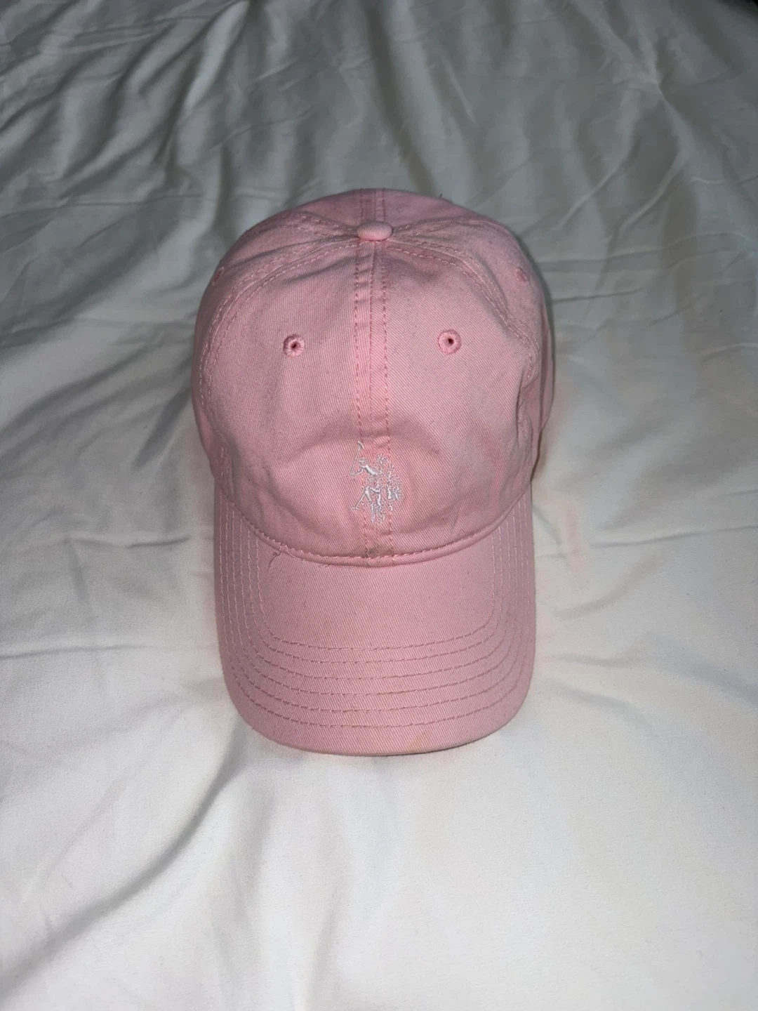 U.S. Polo Assn. Pink Baseball Cap