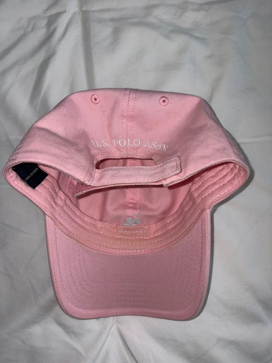 U.S. Polo Assn. Pink Baseball Cap - photo 2