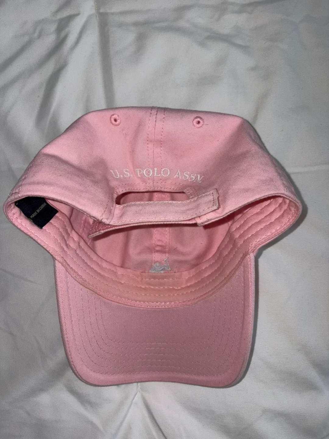 U.S. Polo Assn. Pink Baseball Cap - photo 2
