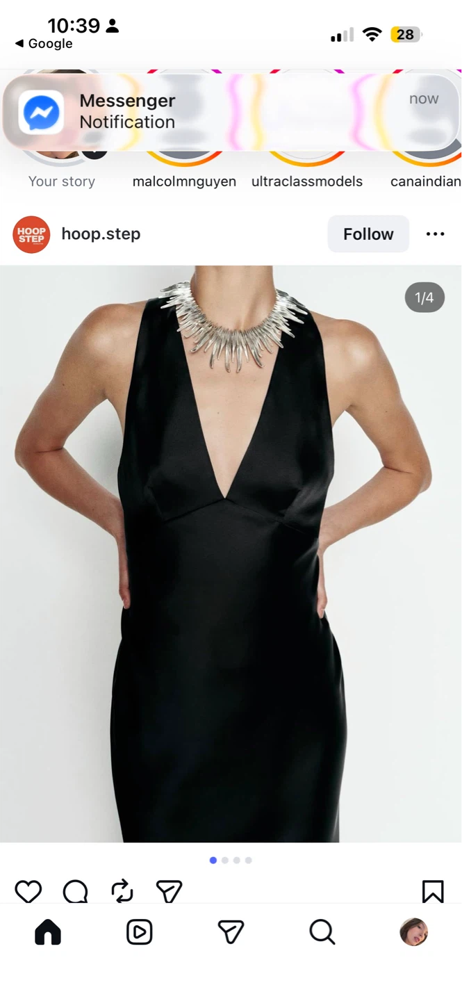 Zara Satin Maxi Dress S - photo 2