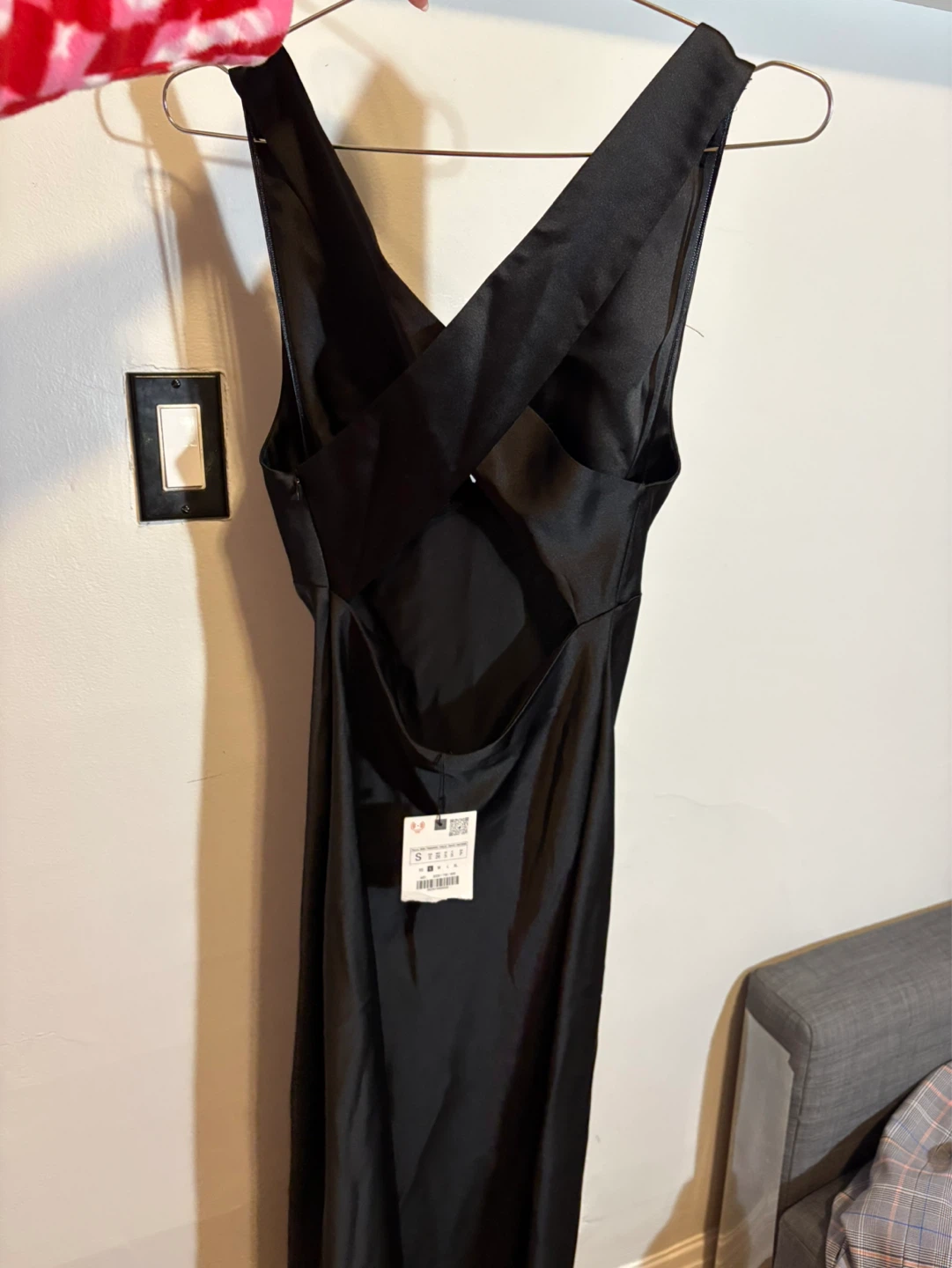 Zara Satin Maxi Dress S - photo 5