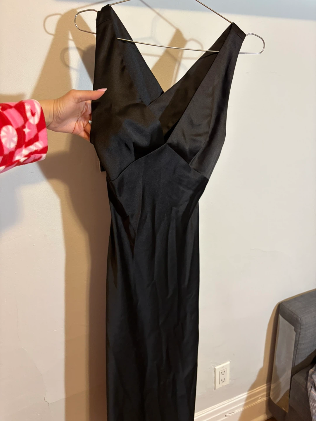Zara Satin Maxi Dress S - photo 3
