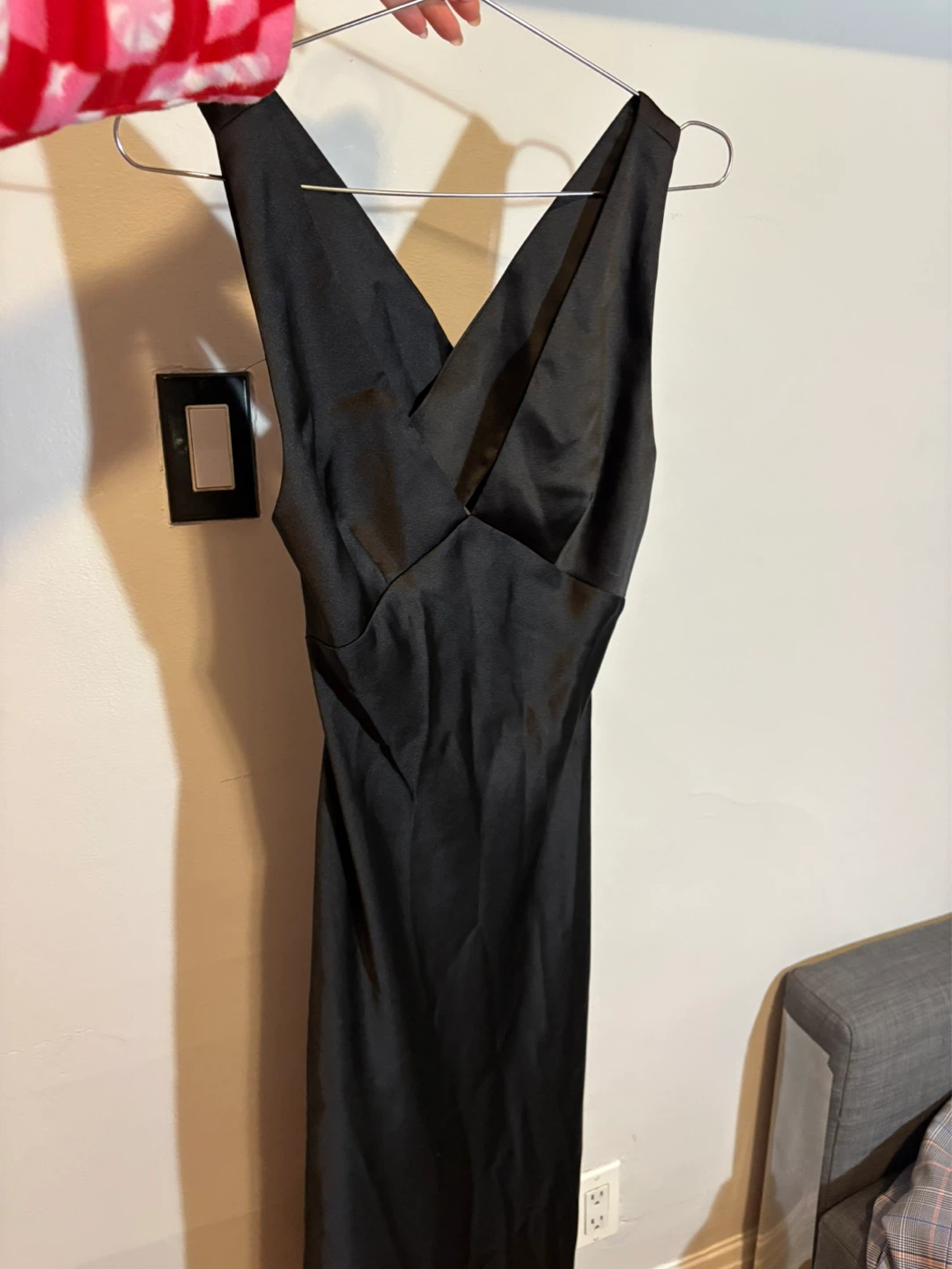 Zara Satin Maxi Dress S - photo 4