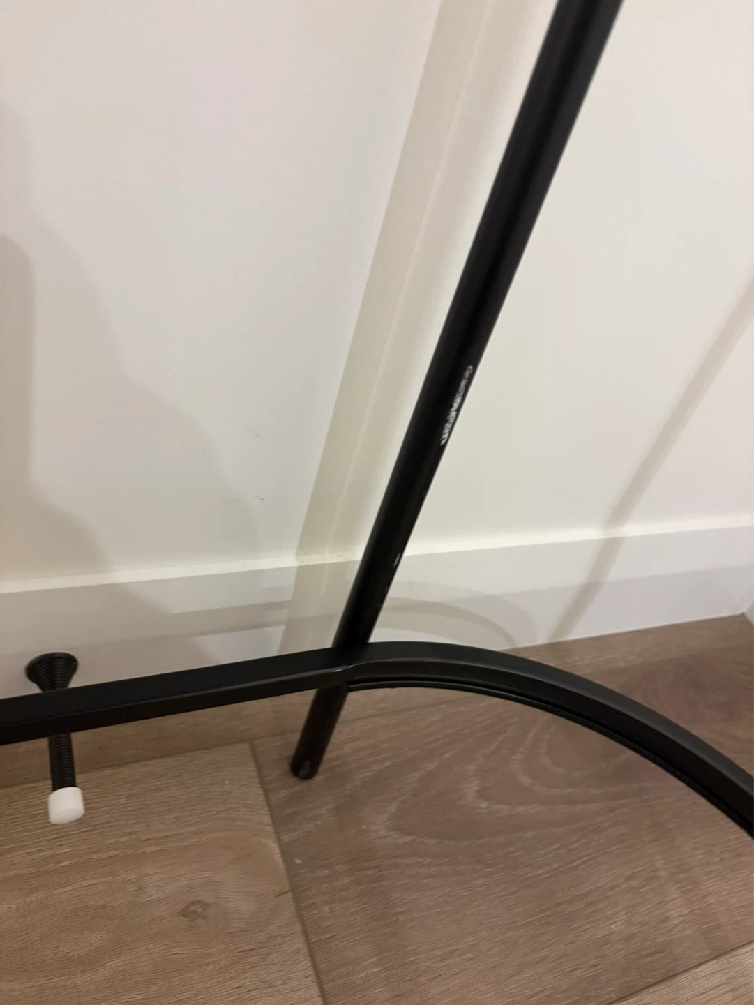 Structube Oval Console Table with Black Metal Frame - photo 5