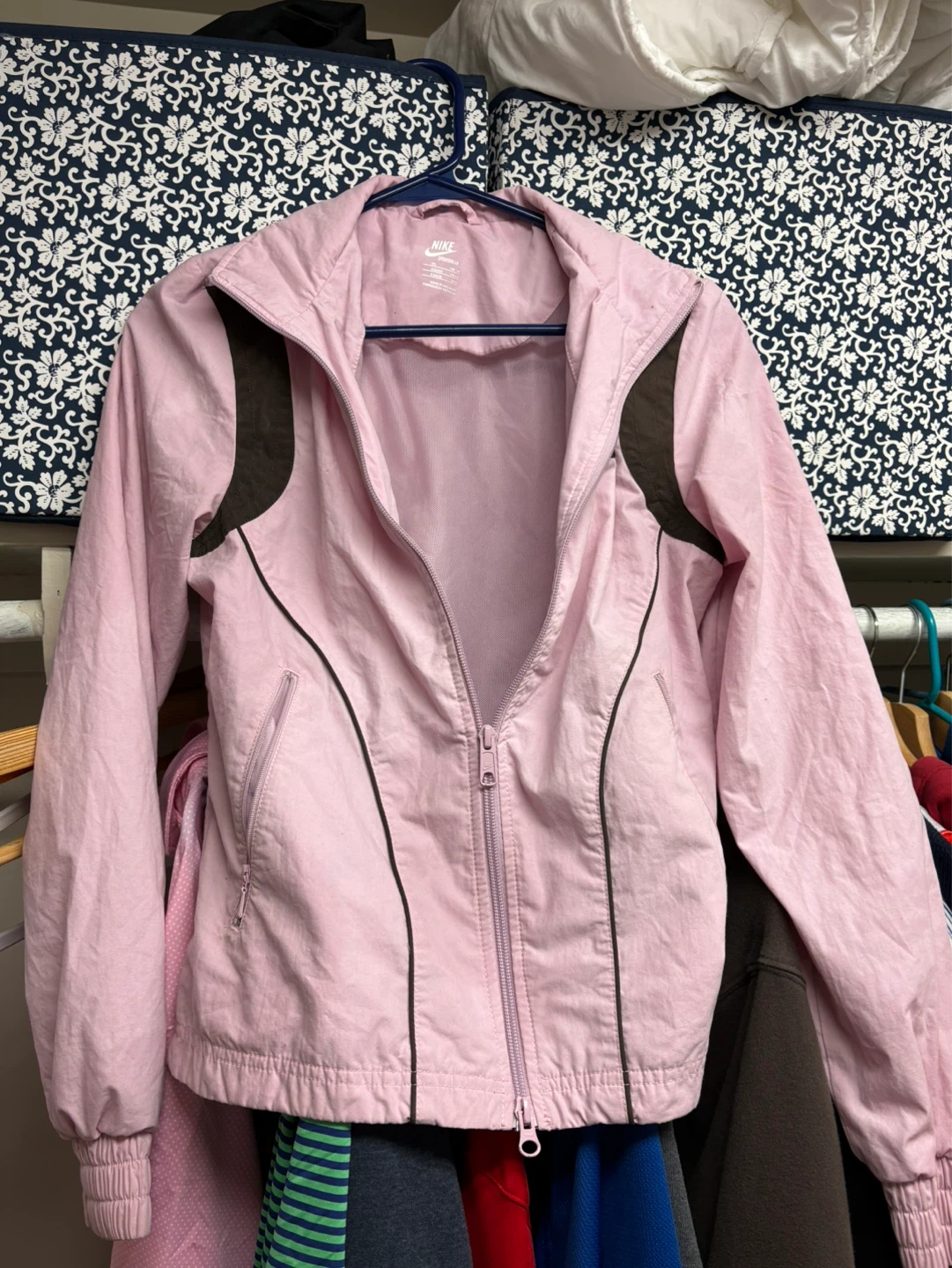 Nike Sportswear Pink Windbreaker Jacket XS