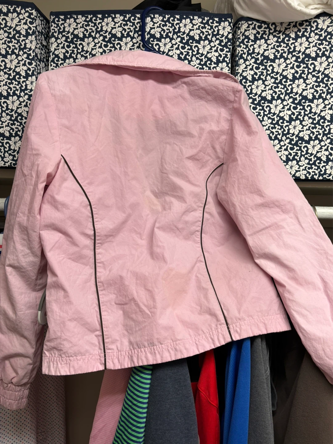 Nike Sportswear Pink Windbreaker Jacket XS - photo 2