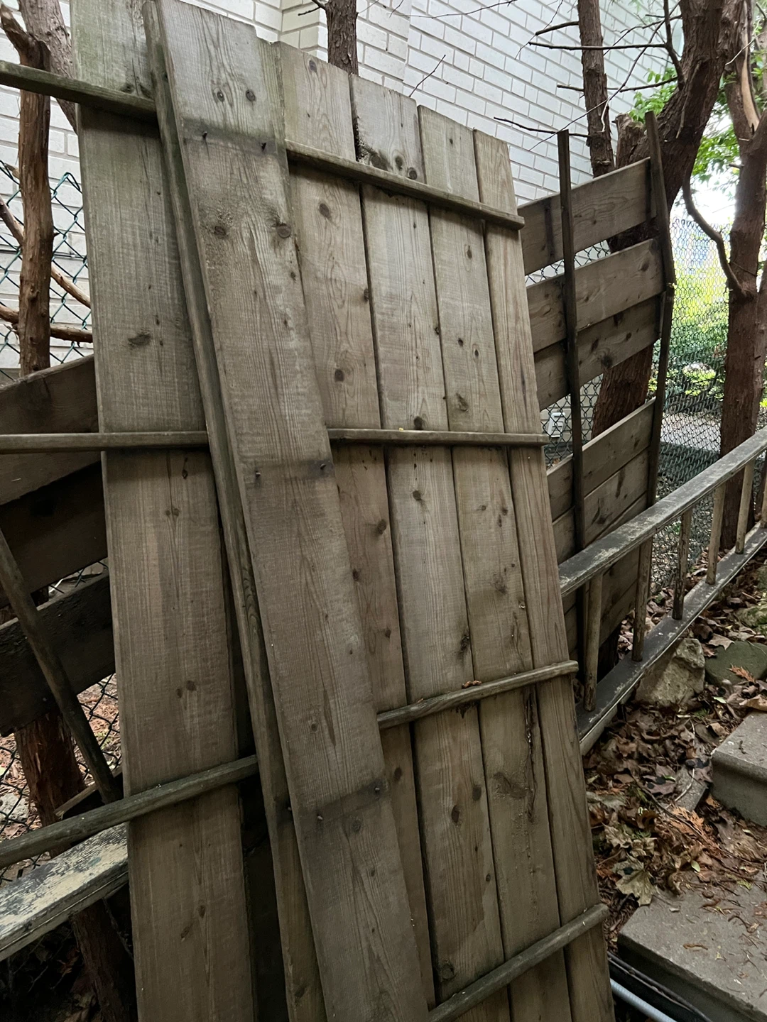 Free Wooden Fence Panel
