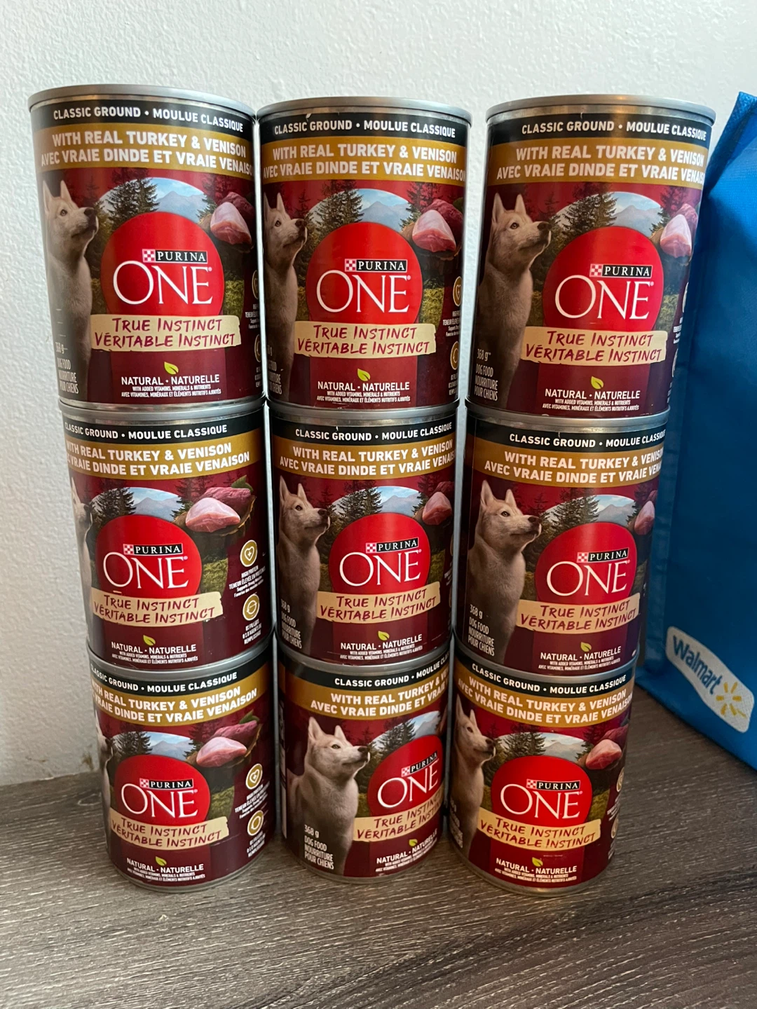 Purina One Wet Dog Food Lot-Turkey & Venison