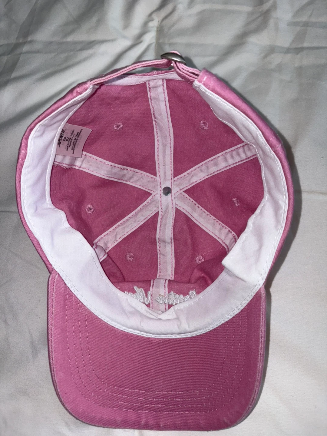 Pink "Positive Vibes" Baseball Cap - photo 2