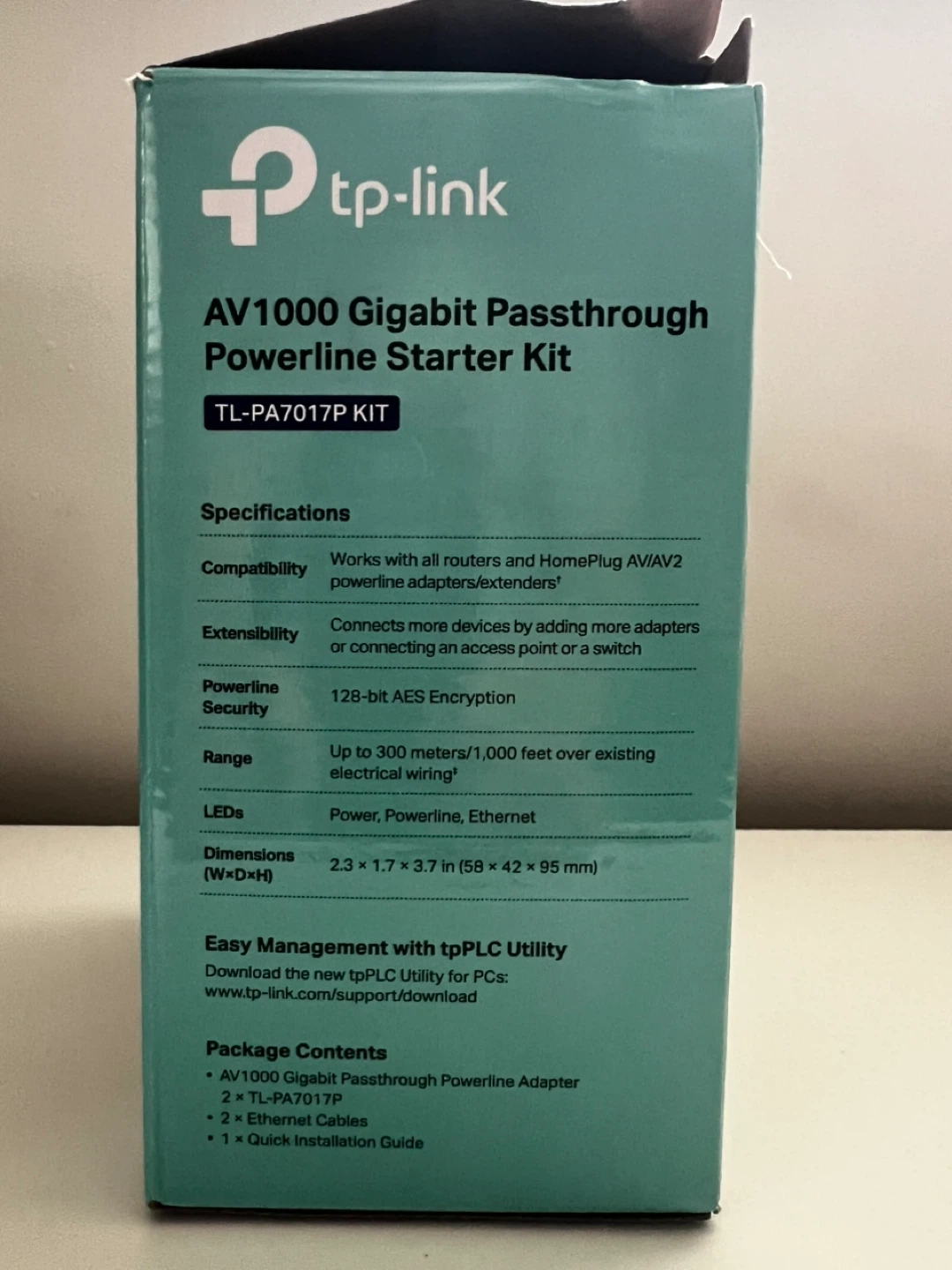 TP-Link AV1000 Powerline Kit - photo 2