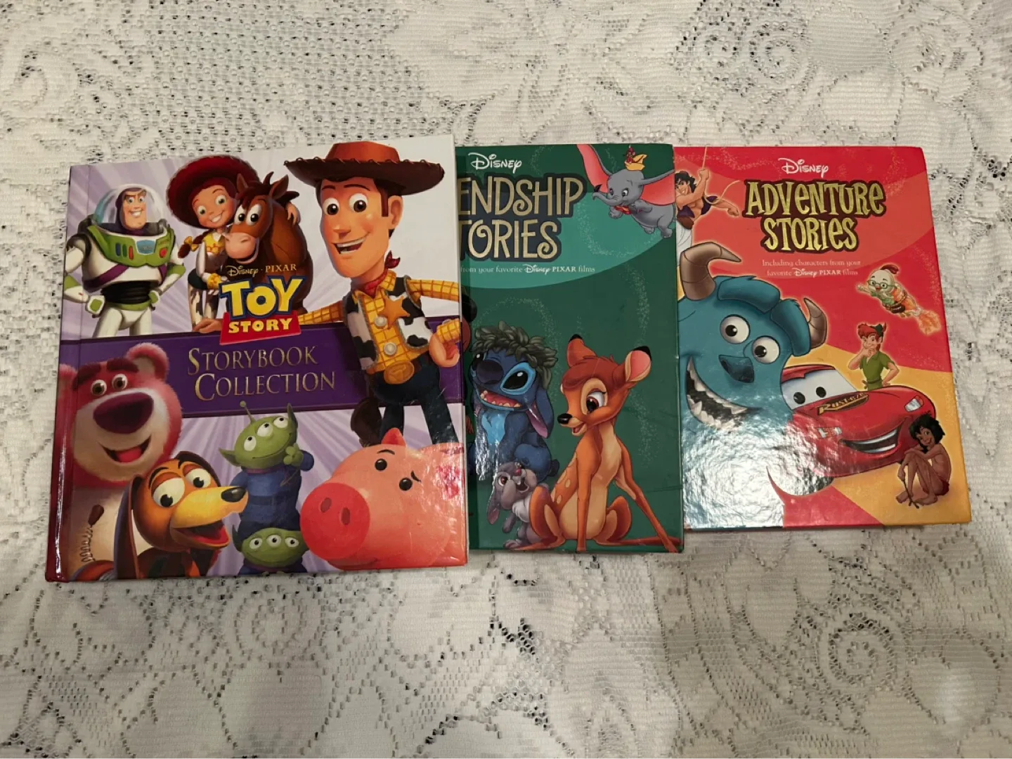 3 Disney Pixar Storybook