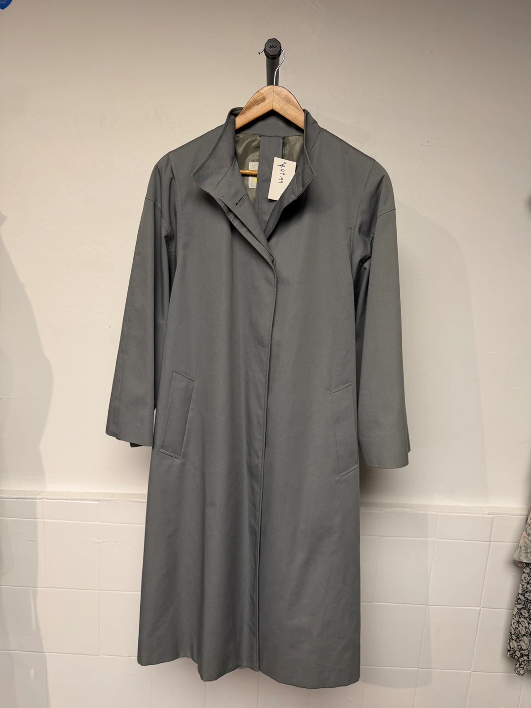 Fashion Nova Women's Trench Coat - Olive Green - photo 4