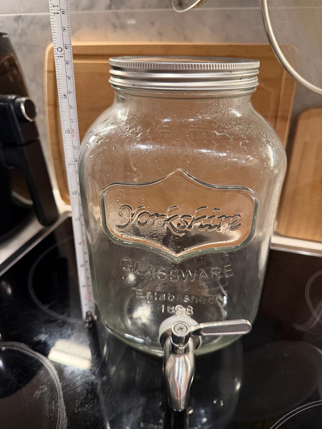 Yorkshire Glassware Beverage Dispenser