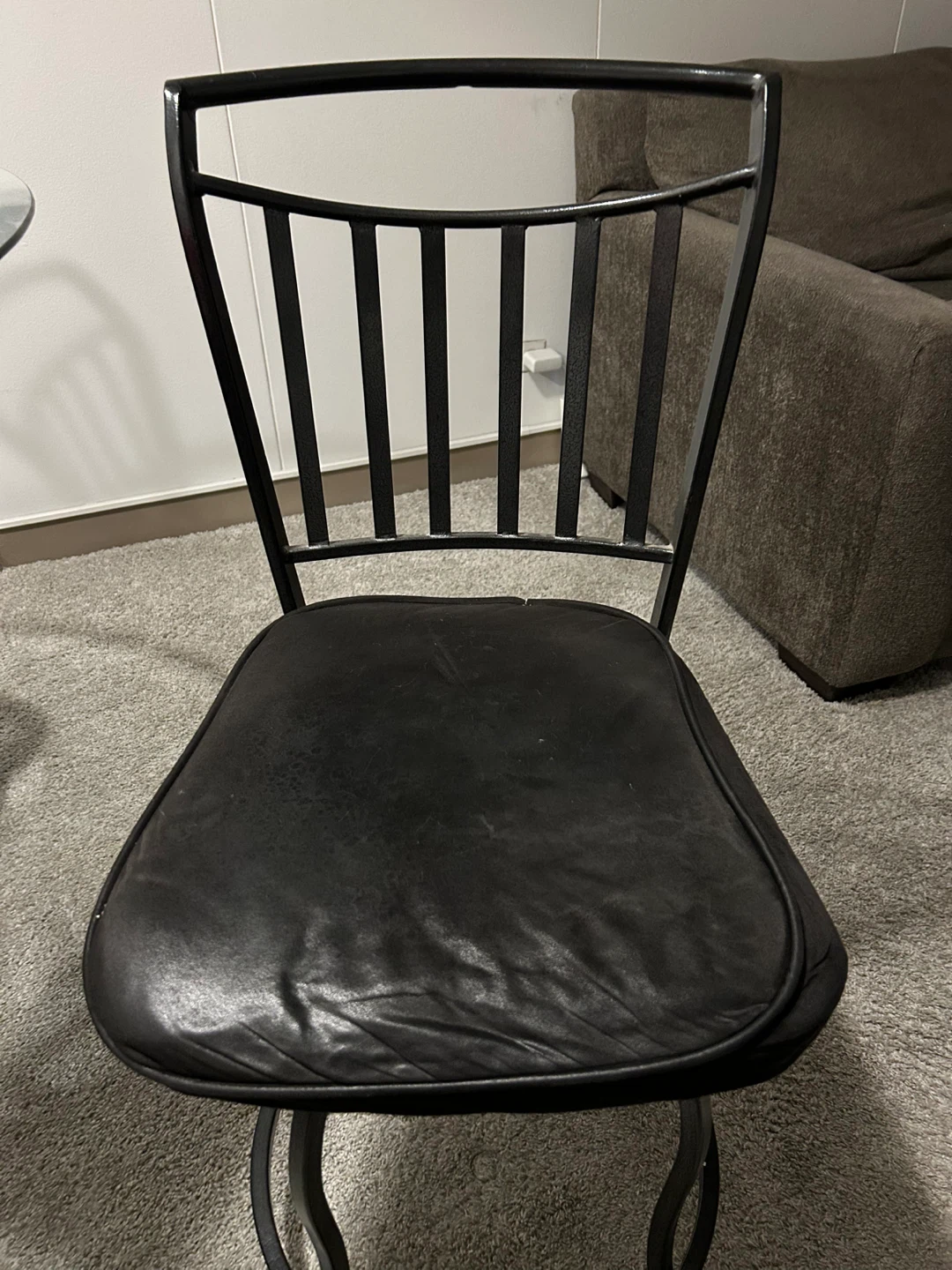 Glass Top Dining Table with 3 Chairs