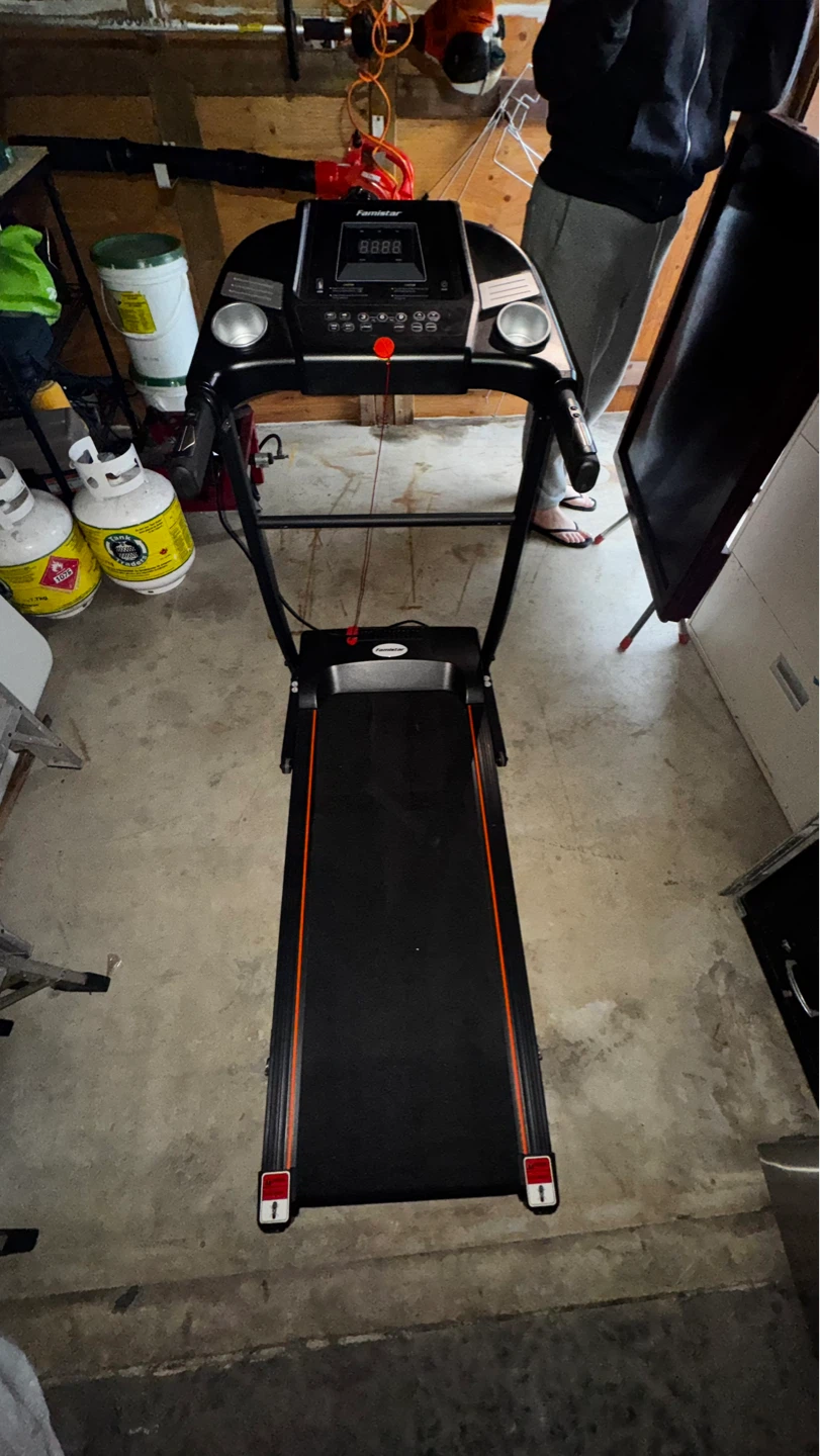 Foldable Fanmister Treadmill – Compact Home Gym Cardio Machine