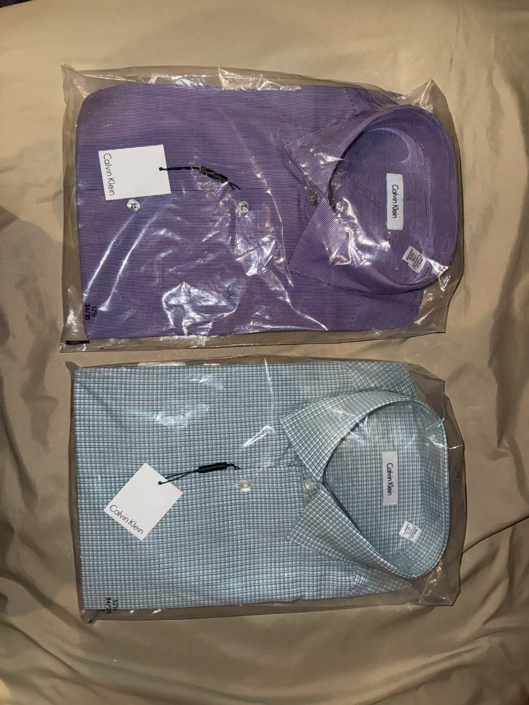 2 Calvin Klein Dress Shirts 25$ each tag on