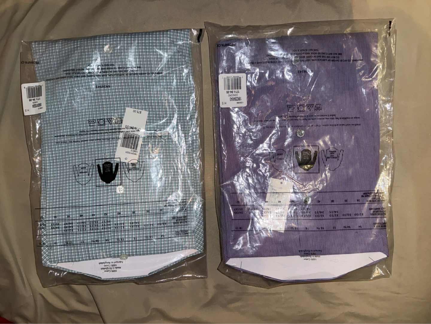 2 Calvin Klein Dress Shirts 25$ each tag on - photo 3