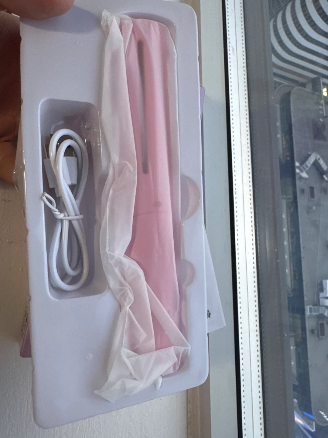 Pink Mobile Heat Comb Hair Straightener - photo 2