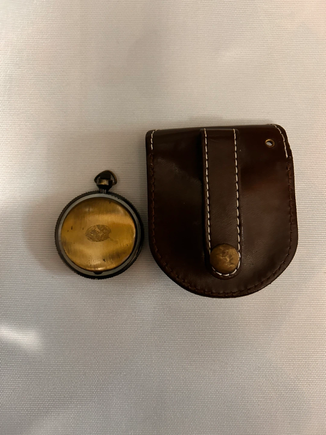 Gitano Pocket Watch with Leather Pouch - photo 4