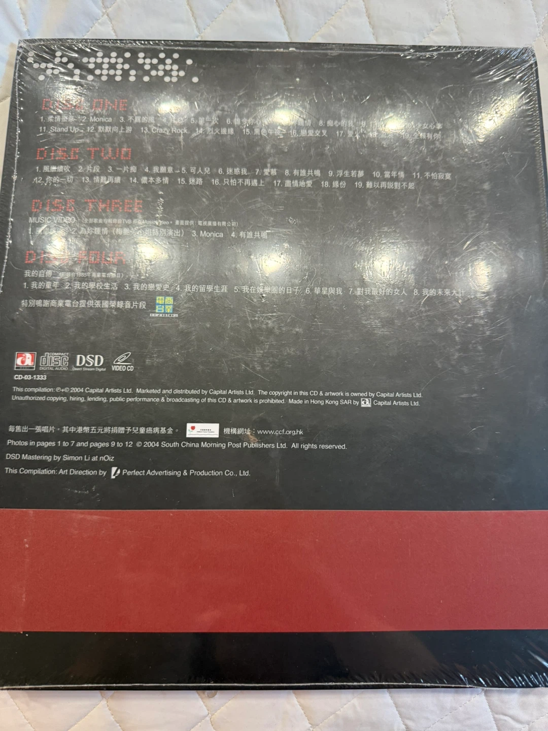 Leslie Cheung- History CD Box Set - photo 2