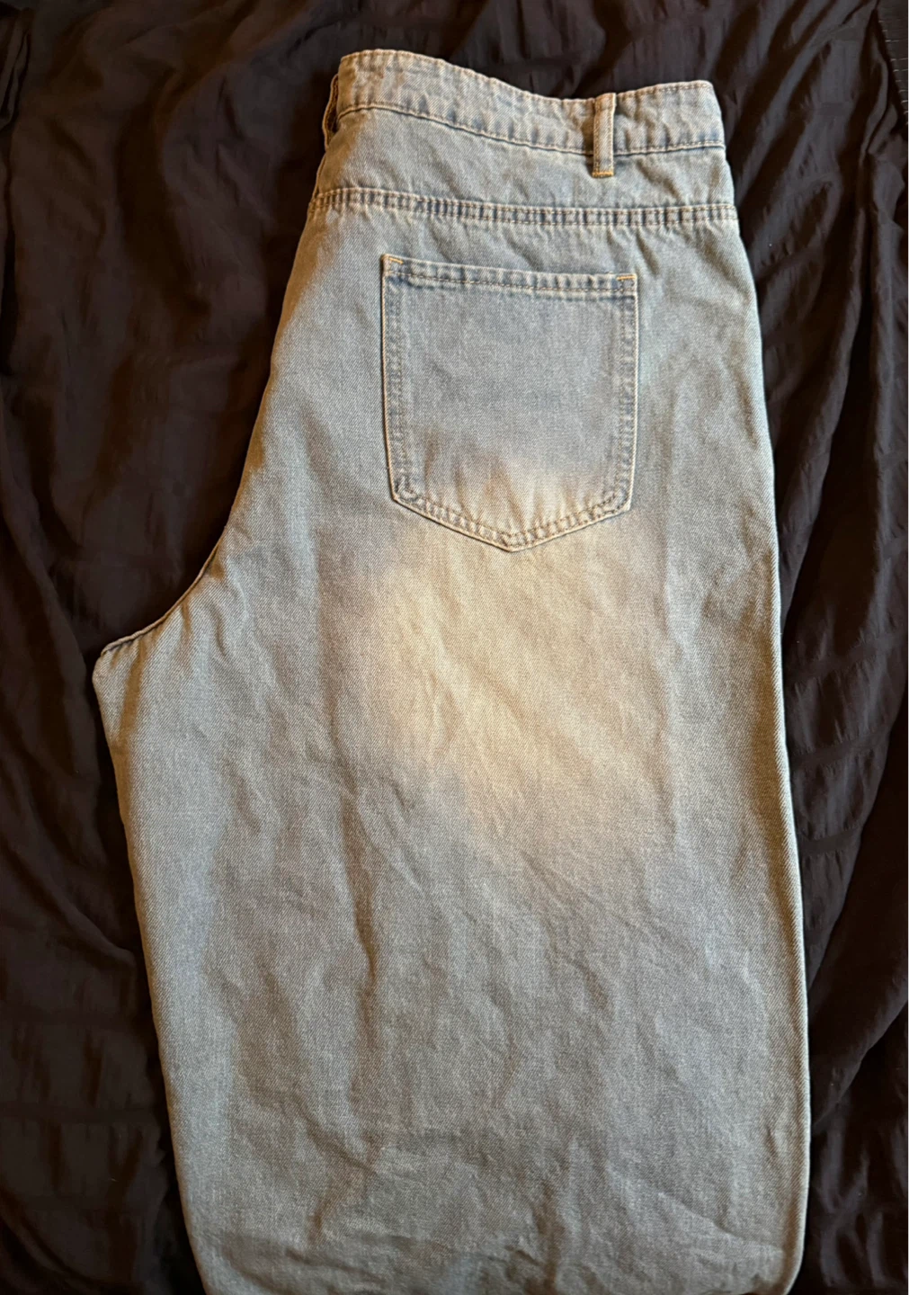 Light Wash Denim Jeans - photo 2