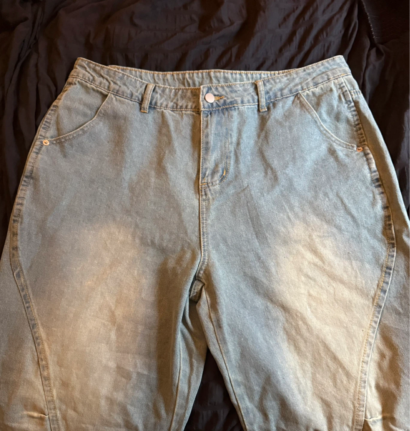 Light Wash Denim Jeans