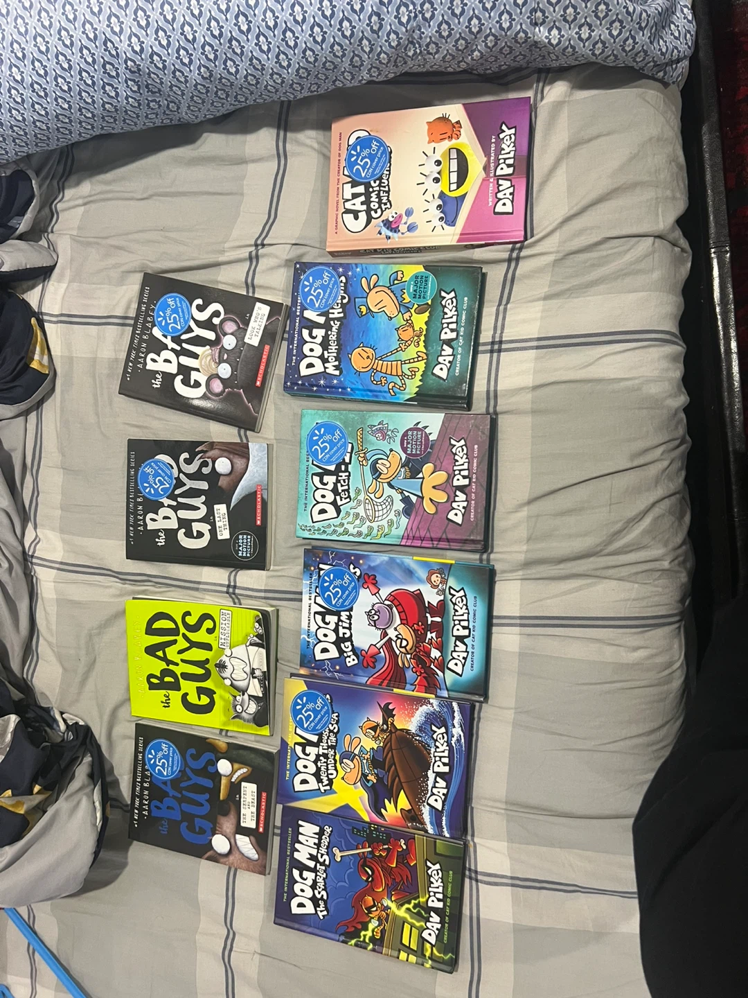 Dav Pilkey Books The Bad Guys Dog Man Series