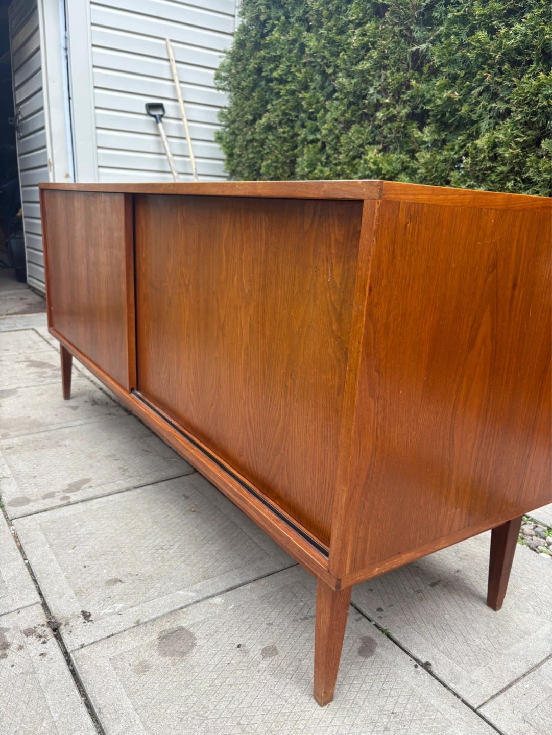 MCM Teak Credenza - photo 4