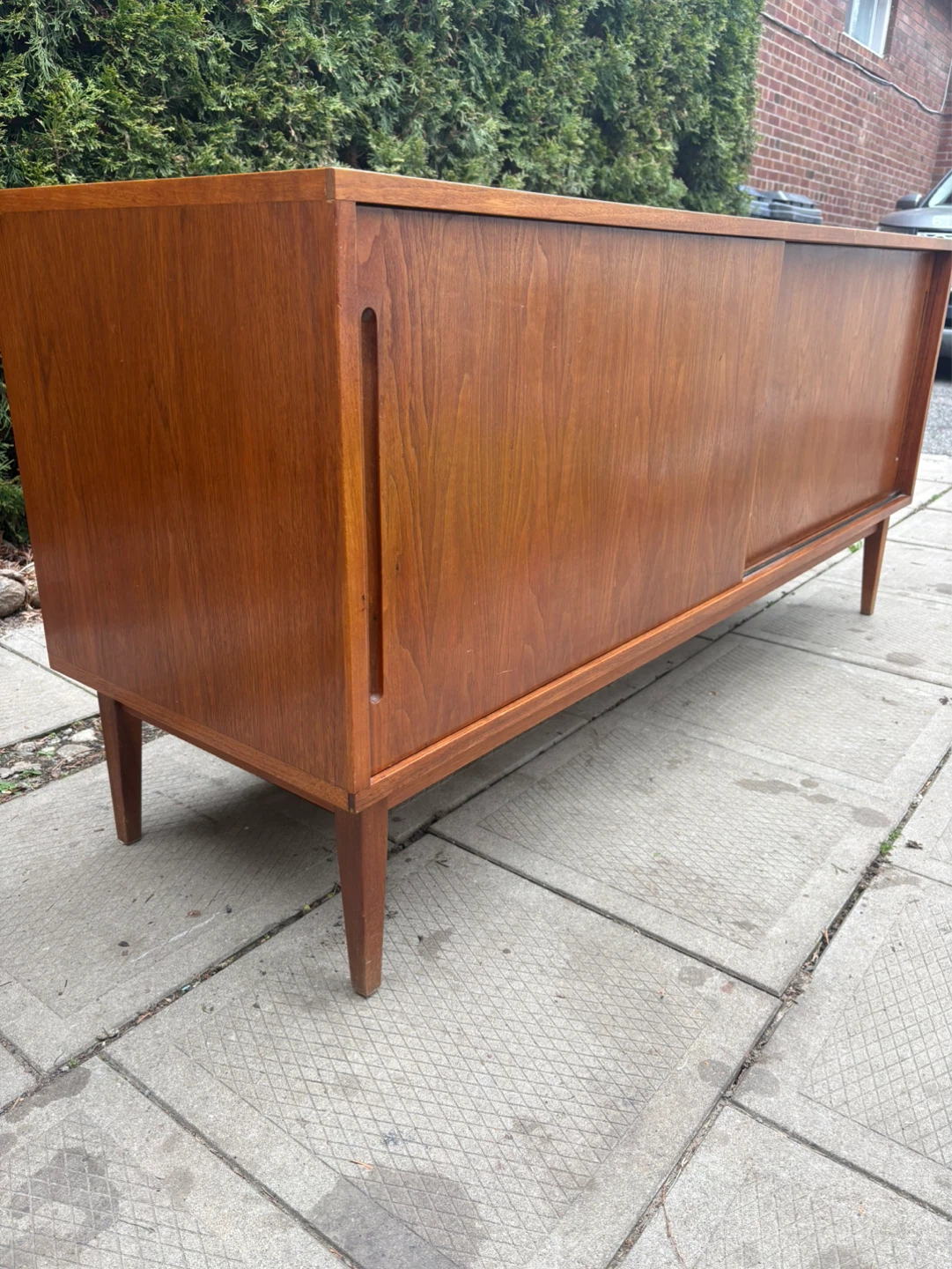 MCM Teak Credenza - photo 3